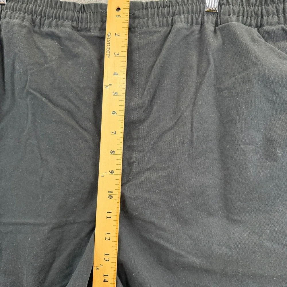 Polo Ralph Lauren Mens Black Stretch Classic Fit Elastic Waist Shorts Size 4XB